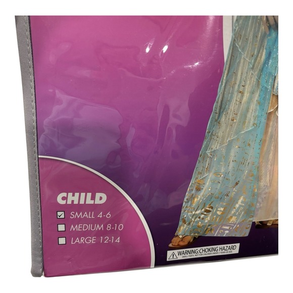 Spirit Halloween‎ Cleopatra Costume Child Small 4-6 NWT 6 Piece Stunning - Picture 3 of 7